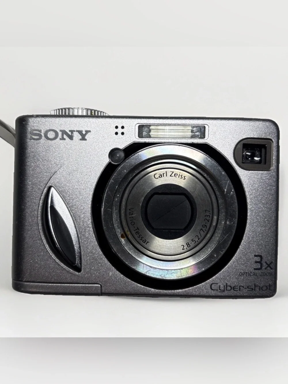 Sony Cyber-shot DSC-W7 7.2MP Silver Compact 3x Zoom MPEG Movie Incl mem card